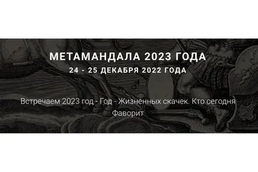 [МетаПортрет] МетаМандала 2023 - Год Жизненных Скачек (Ирина Бердина)