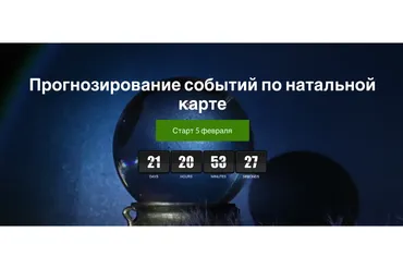 Прогнозирование событий по натальной карте (Марк Русборн)