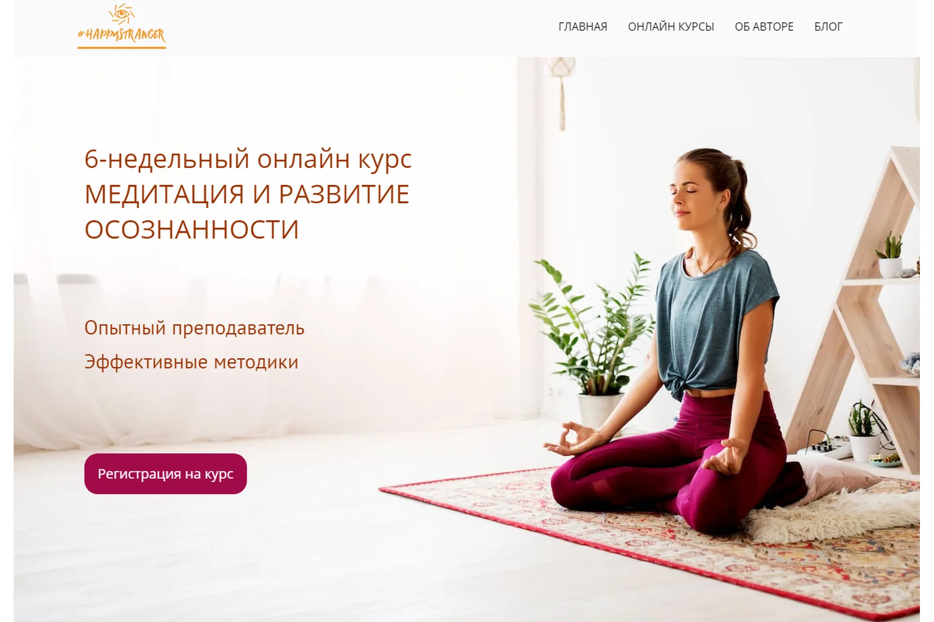 [Happystranger] Медитация и развитие осознанности. Тариф Стандарт (Евгений Смирнов), фото 1 из 1.