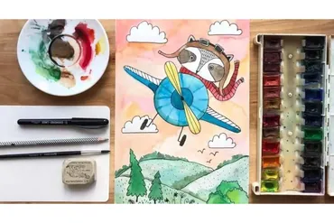 [Артлайнер] Онлайн школа познавательного рисования для детей 4+. Октябрь 2019