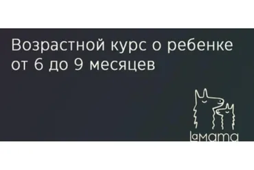 [LaMama] Возрастной курс 6-9 месяцев (Марина Кучина)