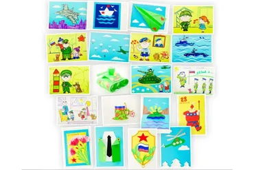 [Skillberry] Рисунки и открытки к 23 февраля