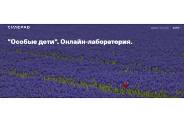 [Timepad] «Особые дети». Онлайн-лаборатория (Елена Веселаго)