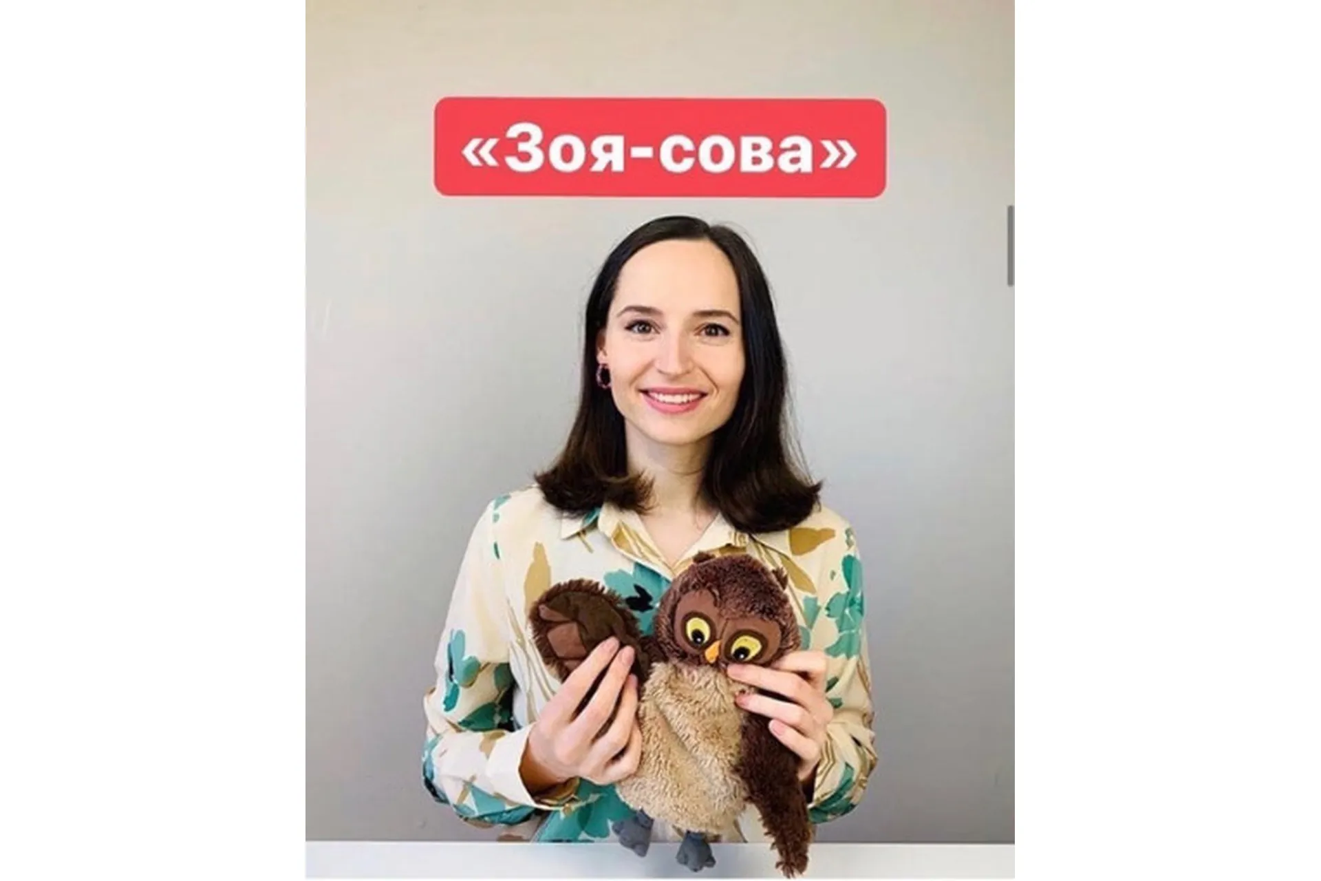 Песни для развития слухового восприятия «Зоя-сова» (Настя Логачевская, Ольга Сухова), фото 1 из 1.