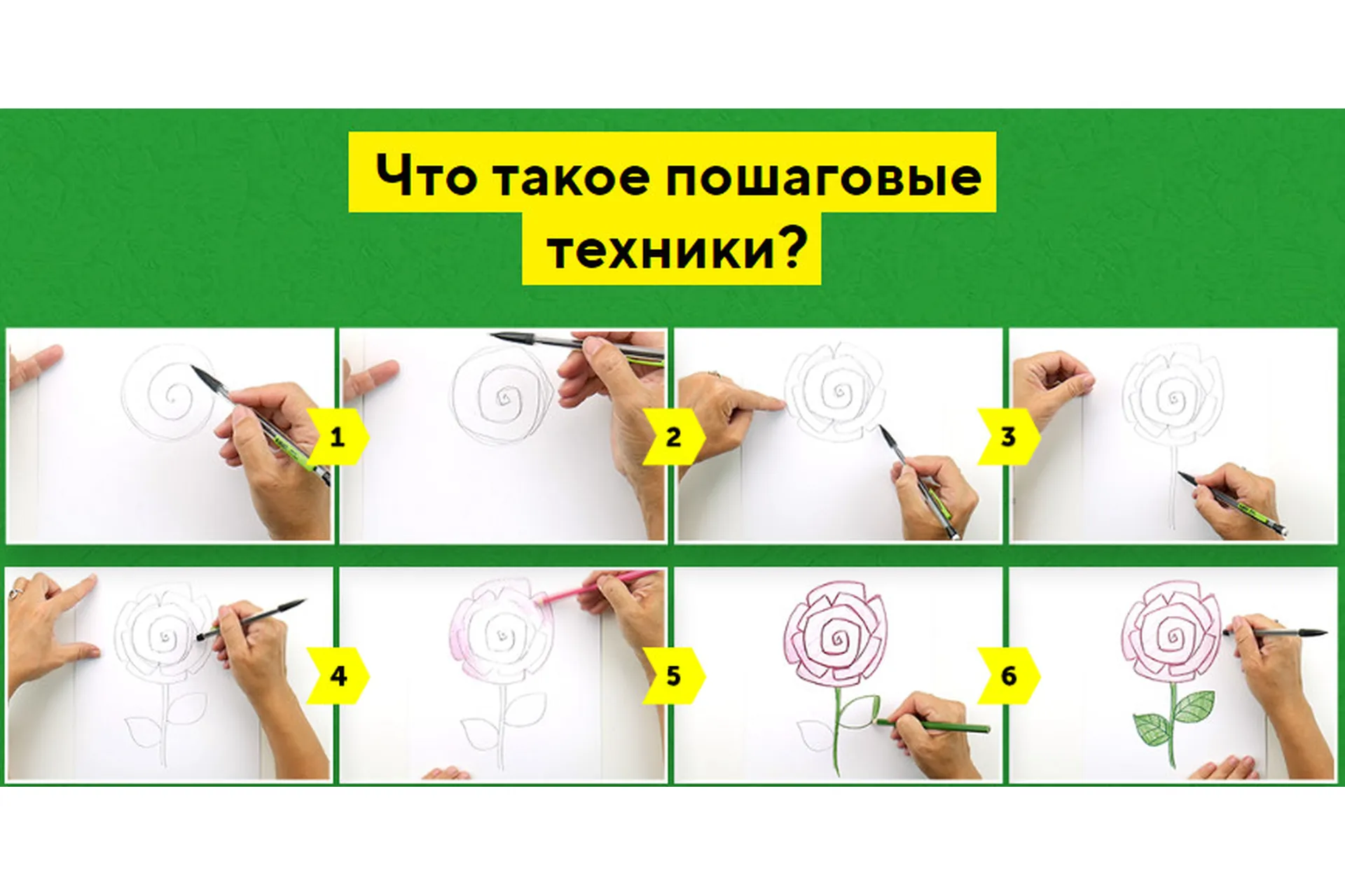 [Skillberry] Рисование для детей. Пошаговые техники рисования растений, фото 1 из 1.