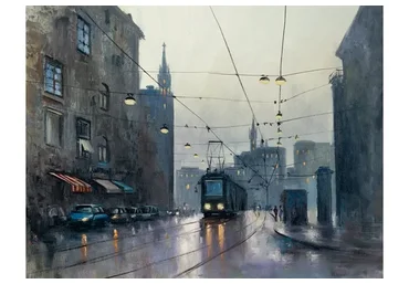 [ZartSchool] Трамвай в вечернем городе (Татьяна Зубова)
