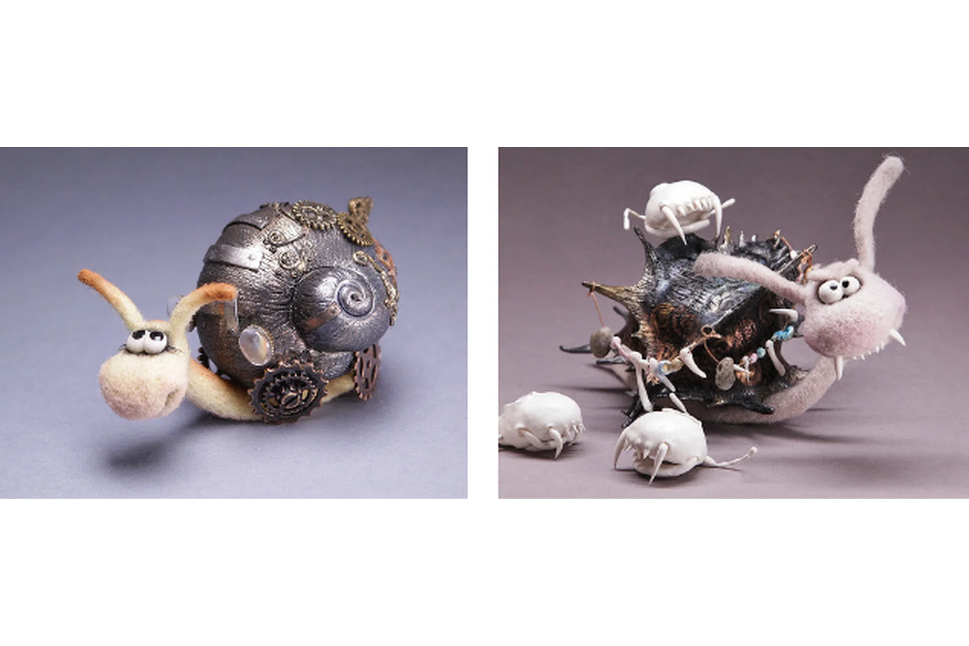 [Acicularis] Улитки: Стимпанк, Тесла и Первобытная улитка (Ирина Егорова), фото 1 из 1.