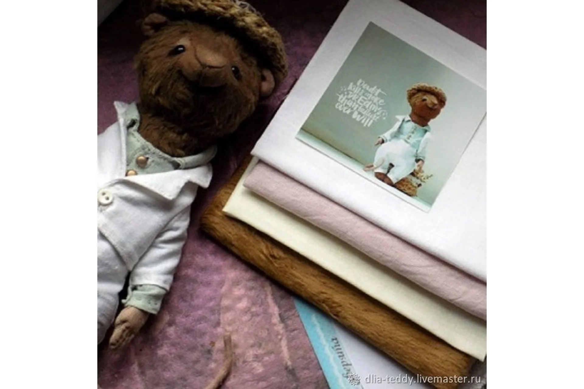 Крыса Тедди с вариативной шеей Mr. Ratt (Лилия Небессная), фото 1 из 1.