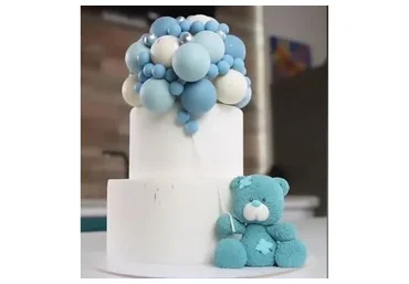 Видео-урок торт «Teddy bear and balls» (Юлия Аврамчук)