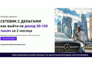 Сетевик с деньгами. Версия ПРО (Сергей Еленин)