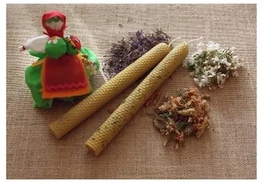 Громничные и чакровые свечи  (Галина Корноухова)