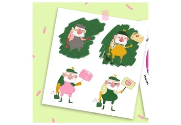 Интенсивный Интенсив по персонажной иллюстрации (Анна Ломакина)