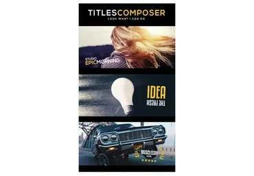 [Videohive] Titles Composer. Конструктор Анимированных заголовков в After Effects