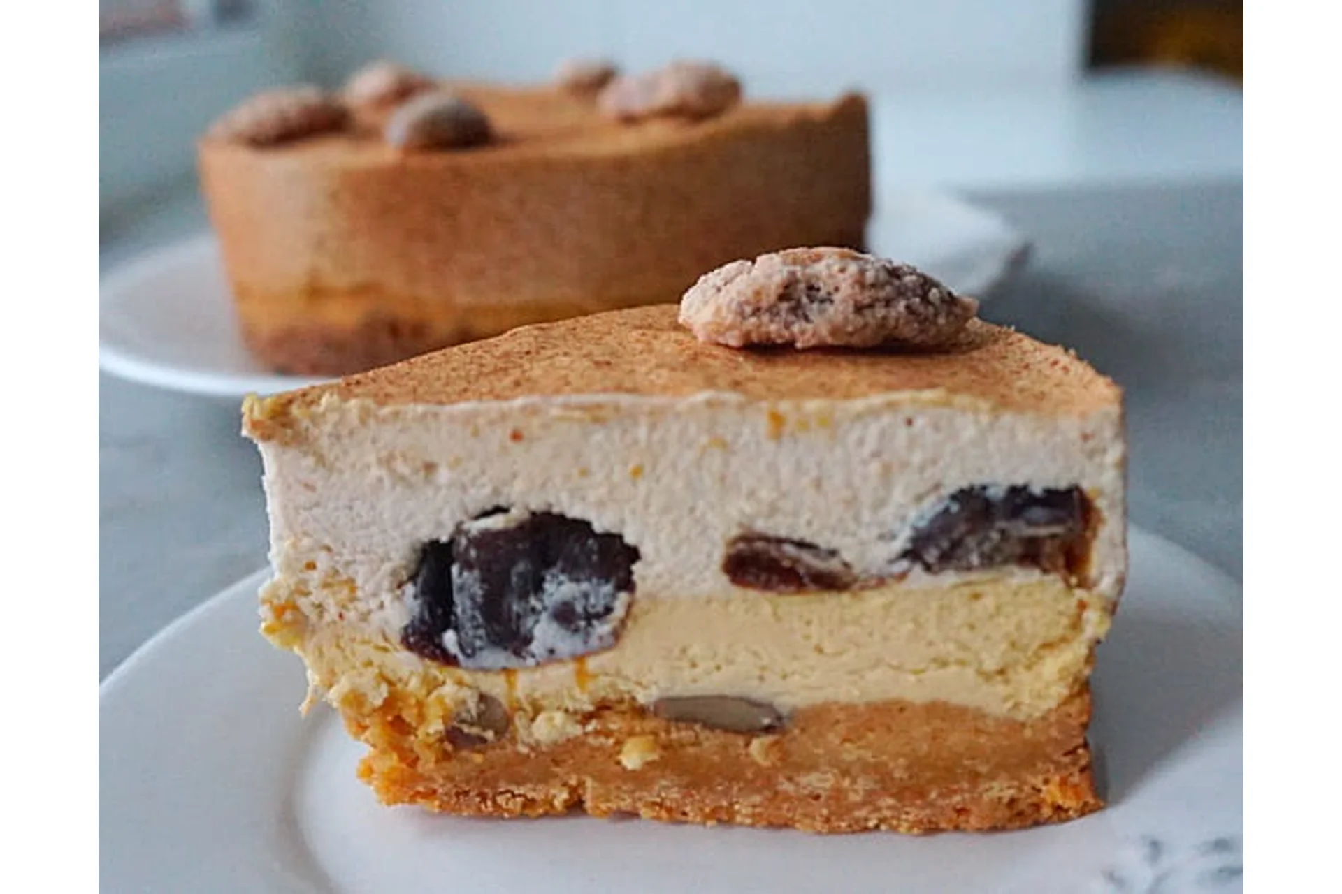 Чизкейк. Карамель-пекан-чернослив. Техкарта (Анна Томильчик), фото 1 из 1.