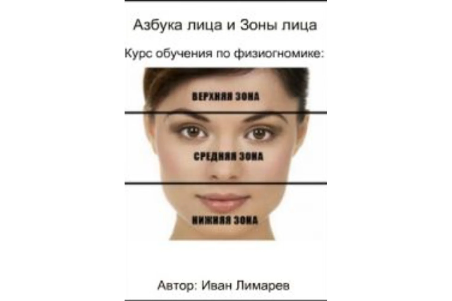 Курс обучения по физиогномике Зоны лица (Иван Лимарев), фото 1 из 1.