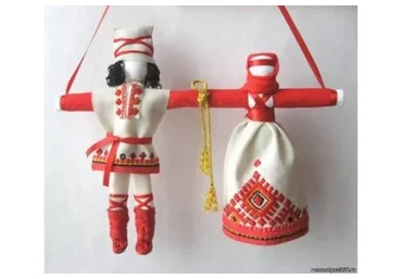 [Сила берегини] Народная обережная кукла «Неразлучники» (Ксения Силаева)