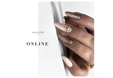 Комбинированный маникюр + укрепление гелем в различных техниках (Ирина Ахтямова)