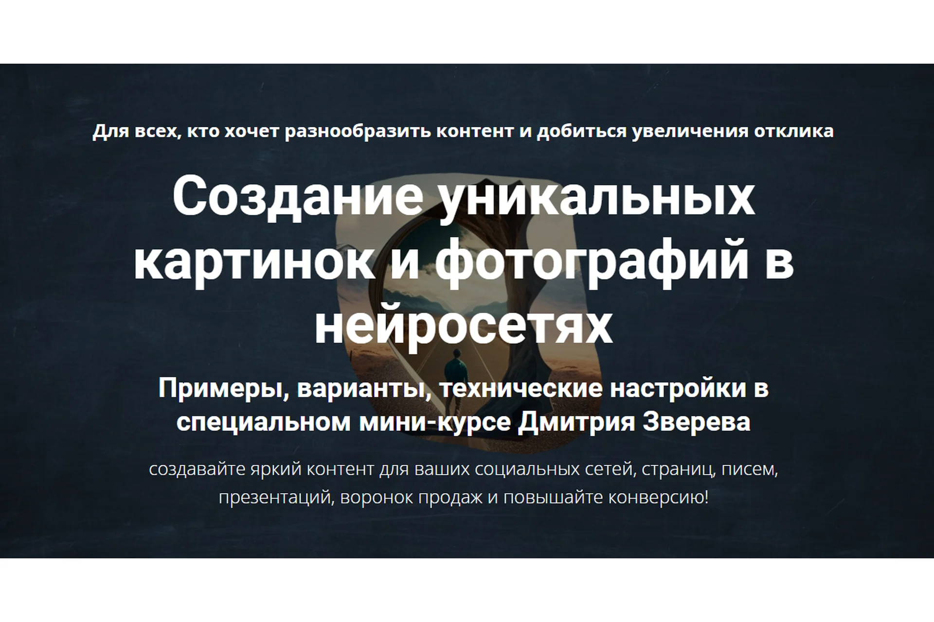 Создание уникальных картинок и фотографий в нейросетях. Тариф Все сразу (Дмитрий Зверев), фото 1 из 1.