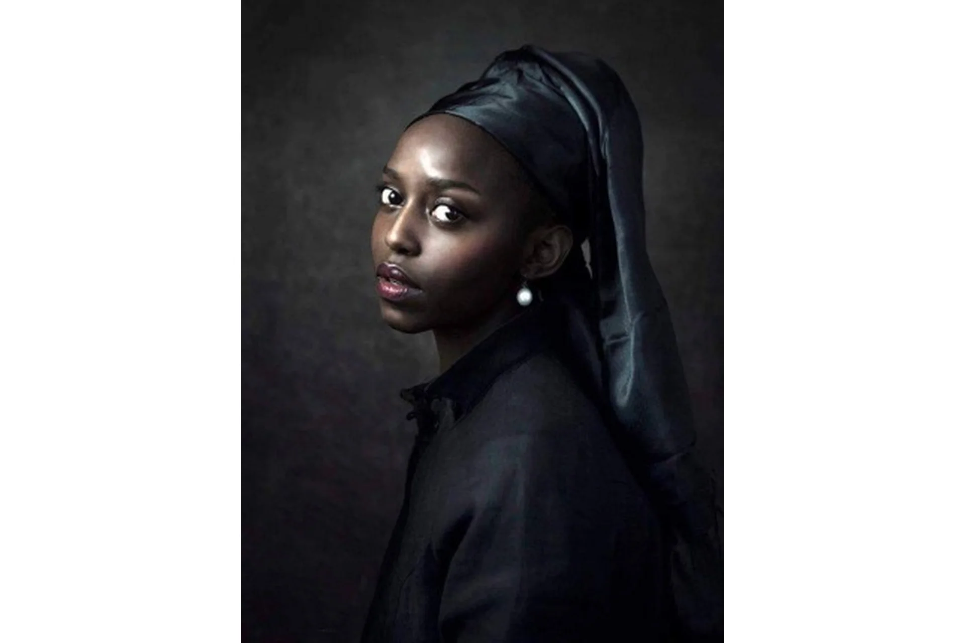 Чернокожая девушка (Ольга Базанова), фото 1 из 1.