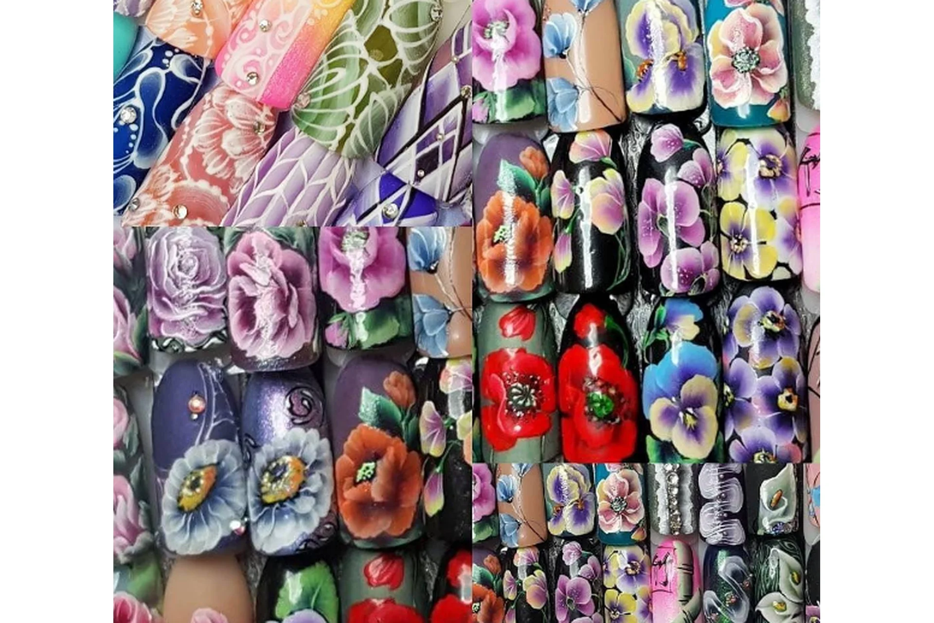 Плоская кисть гелем (Юлия Билей), фото 1 из 1.