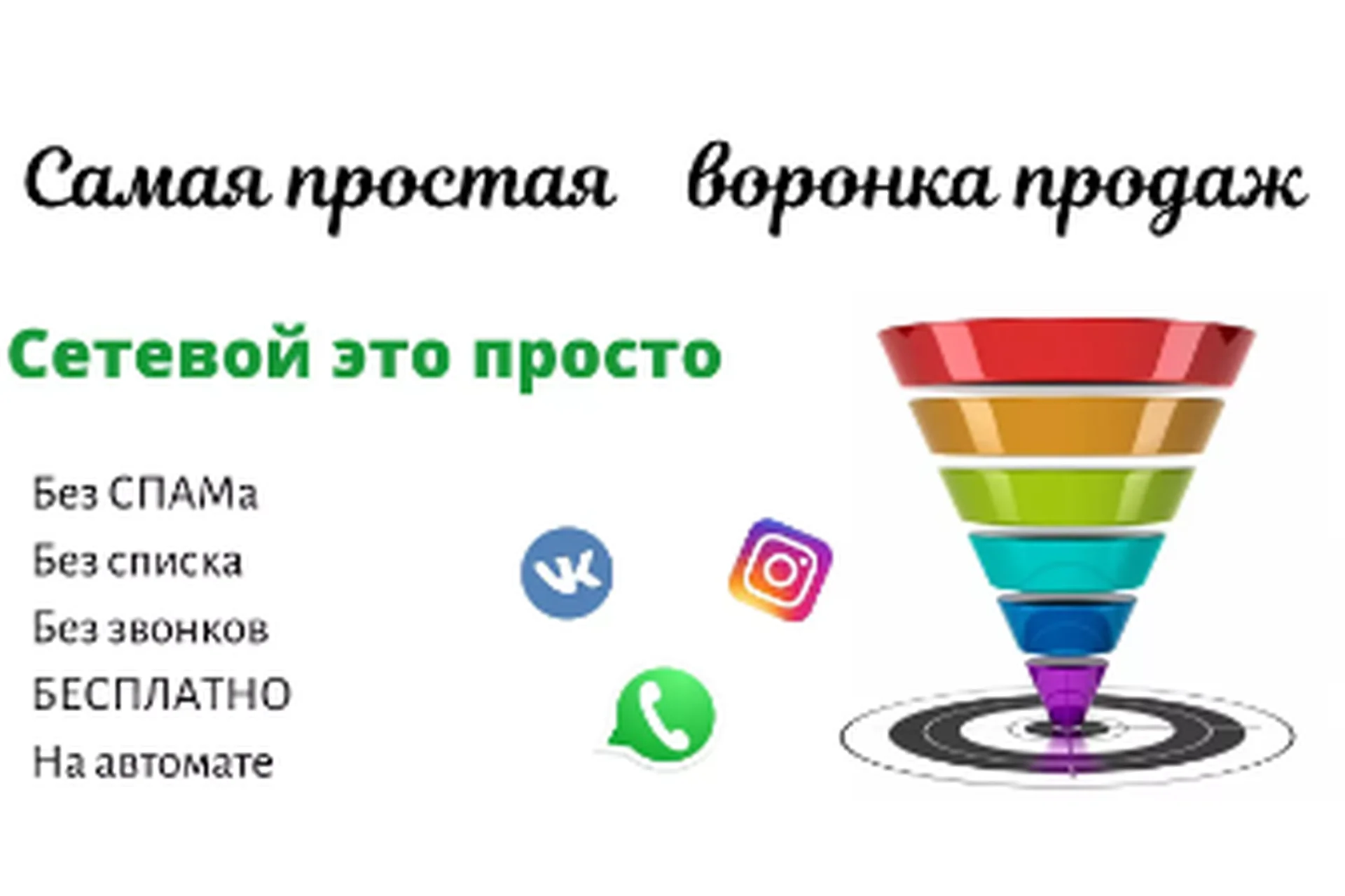 Автоворонка для сетевого бизнеса Вконтакте 2.0 (Роман Некрасов), фото 1 из 1.