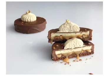 [Cake Pro] Тарт Сникерс. Видео урок и техкарта (Александра Овешкова)