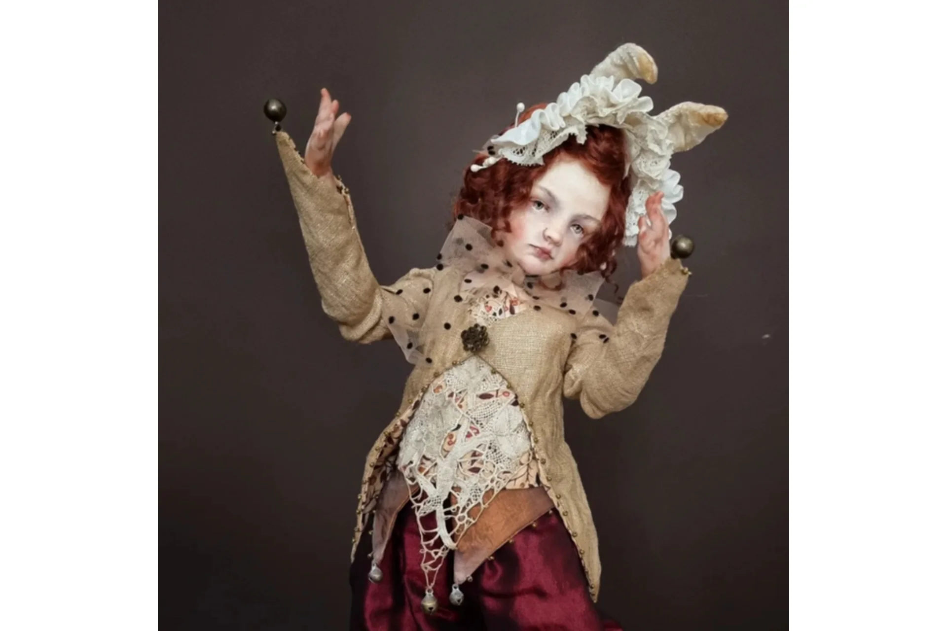 [dollki_radugi] Создание подвижной куклы в смешанной технике (Кира Кинаш), фото 1 из 1.