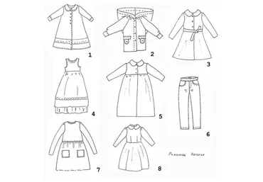 Комплект из выкроек на куклу Блайз (Наталья Романова)