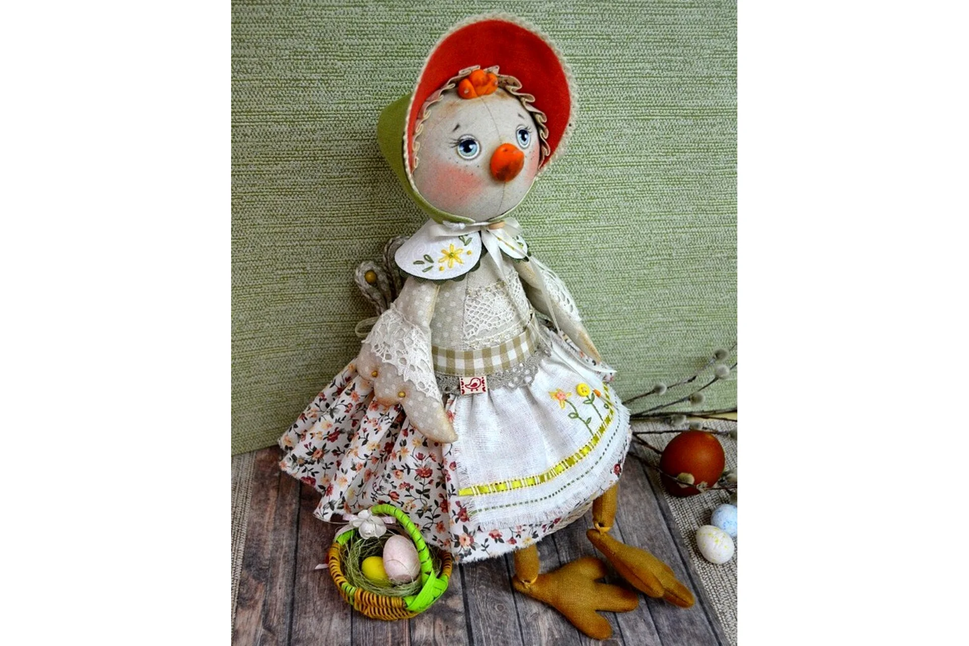 [Панпина] Пасхальная курочка (Лариса Садакова), фото 1 из 1.