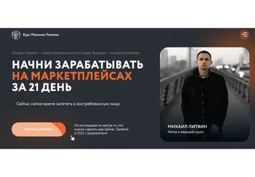 Начни зарабатывать на маркетплейсах за 21 день (Михаил Литвин, Татьяна Бакальчук)