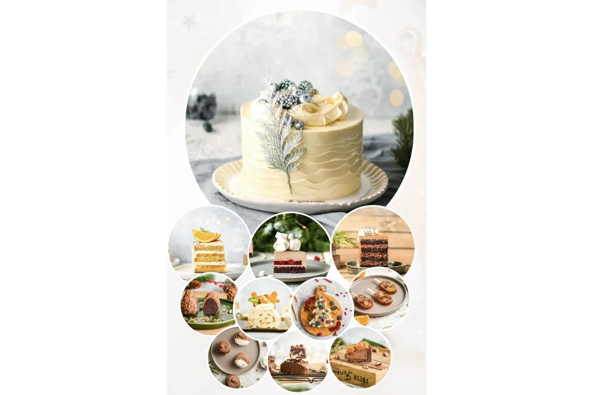 [Alina2Cake School] Зимняя сказка. Тариф Эконом (Алина Ахмадиева), фото 1 из 1.