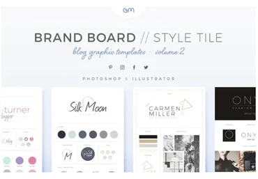 [AM Studio] Шаблон Style Tiles vol 2 / Style Tiles vol 2