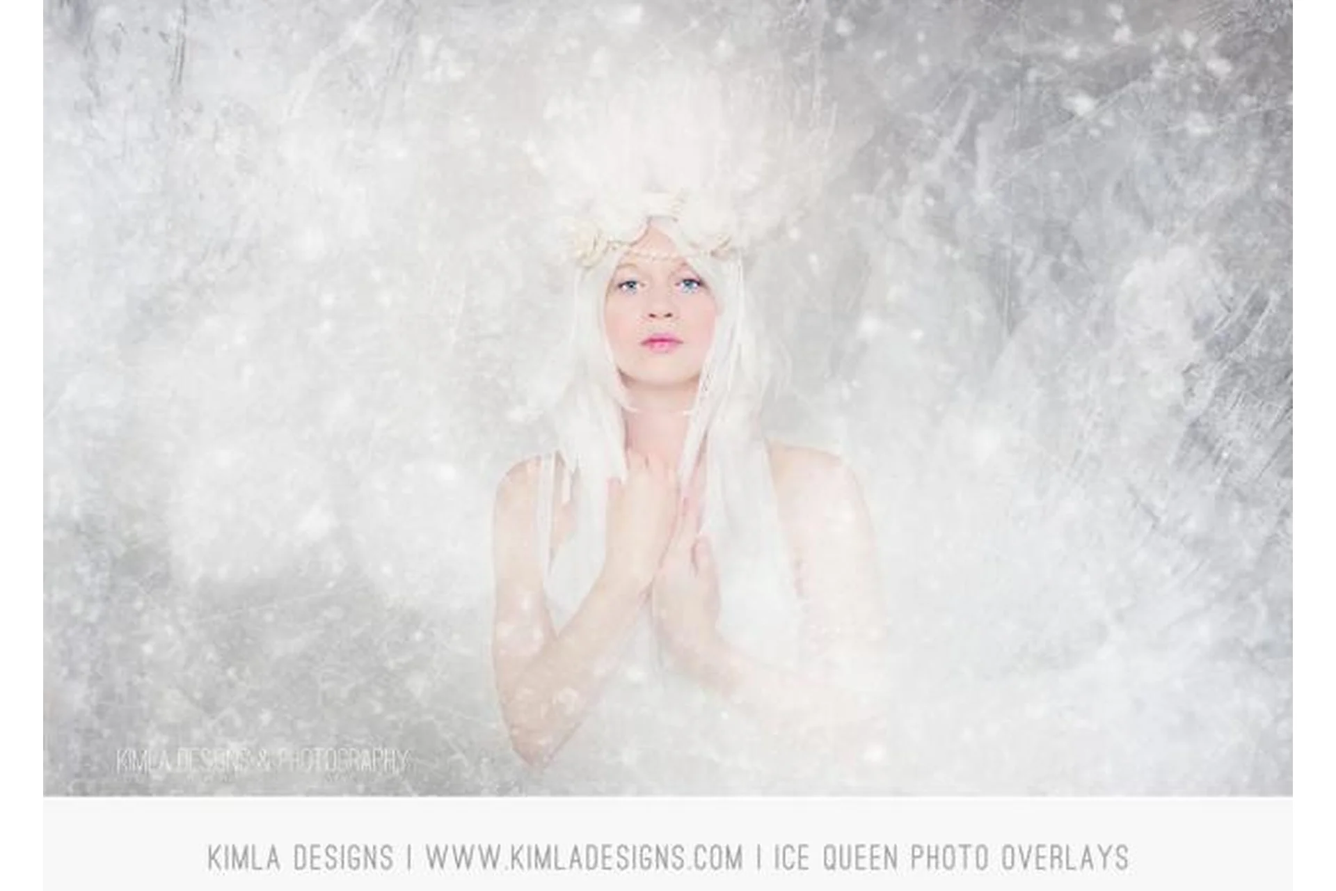 [Kimladesigns.com] Фотоналожения Ice Queen Photo Overlays, фото 1 из 1.