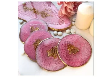 Подстаканники из эпоксидной смолы (Анита Корзун)