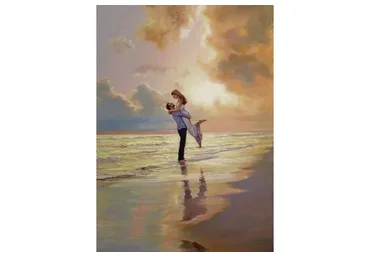 [Школа импрессионизма] Пара у моря (Игорь Сахаров)