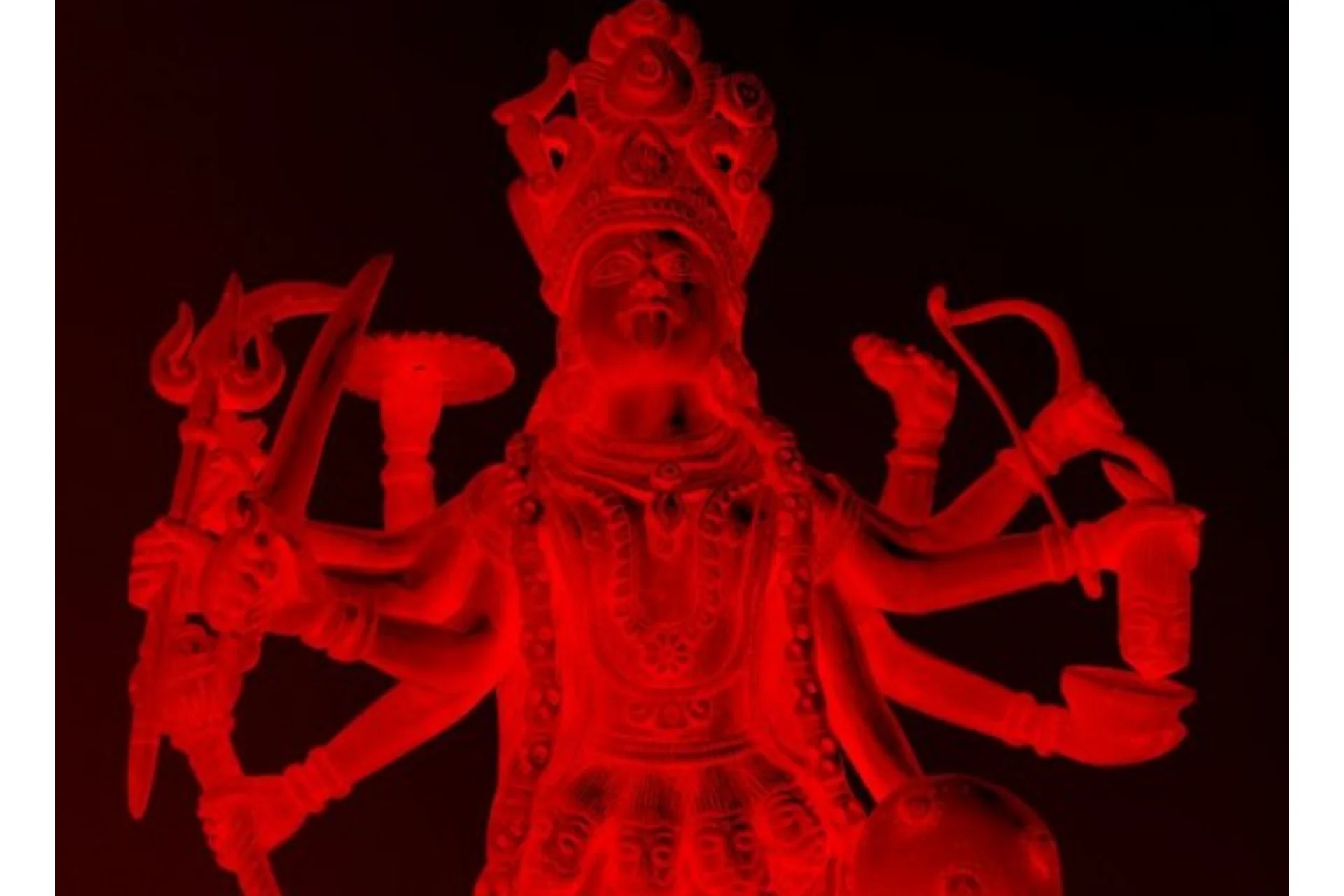 Пишача Шапа - Один из самых опасных видов прарабдха кармы (Шивa), фото 1 из 1.