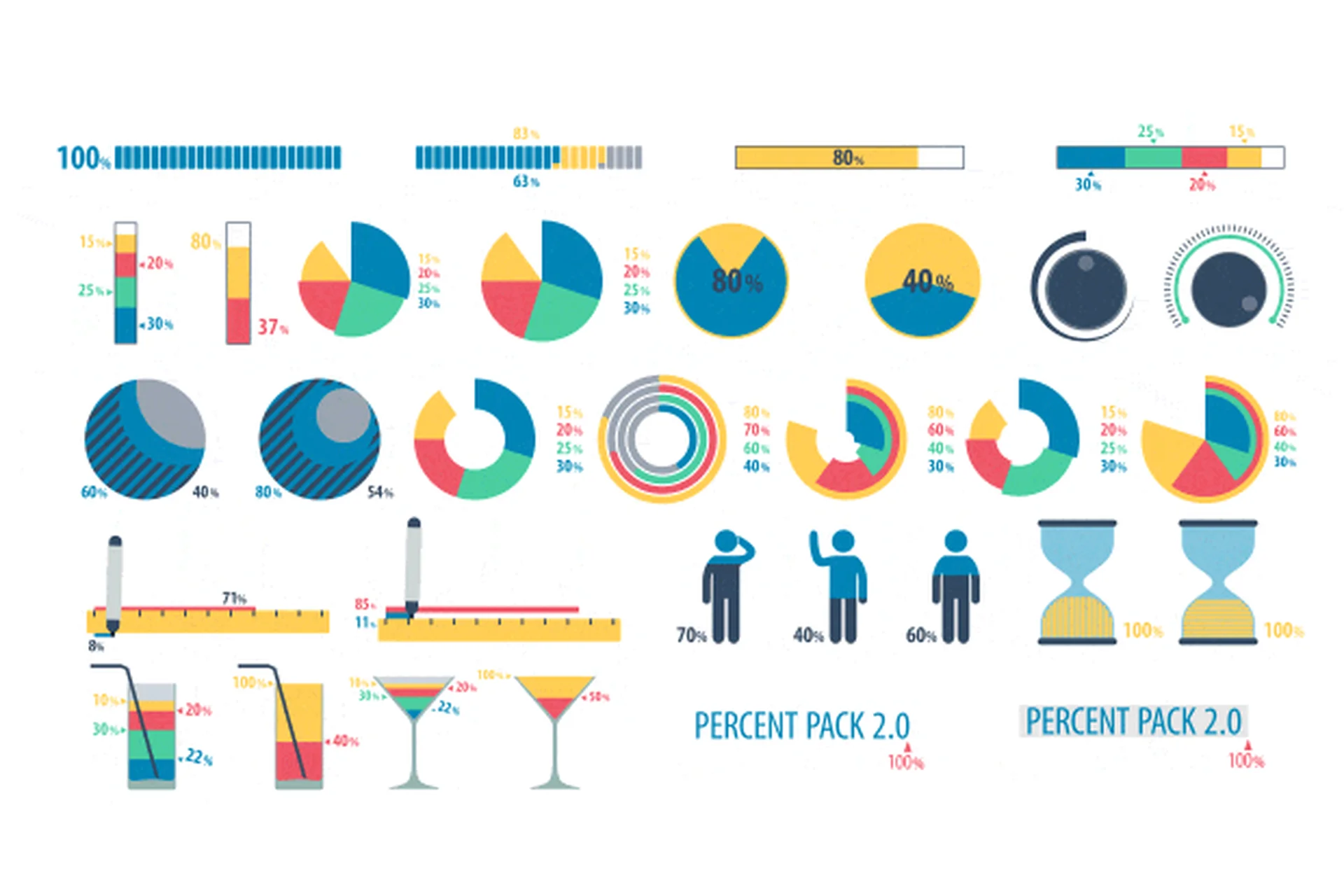 [videohive] Percent Pack 2.0 / Процентный пакет 2.0 (JoeProduction), фото 1 из 1.