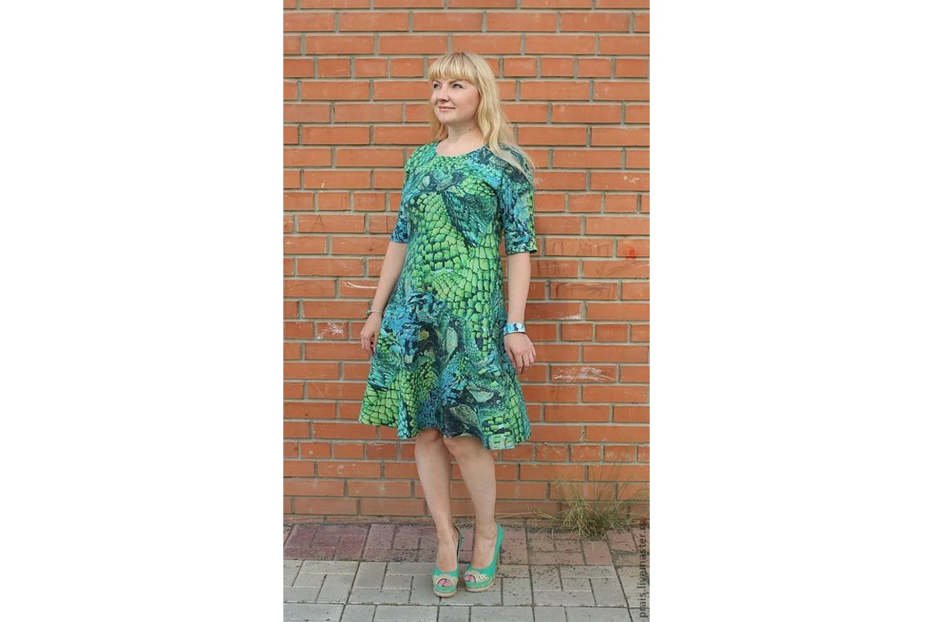 Нуно-войлочное платье (Ольга Прайс), фото 1 из 1.