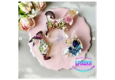 Брошки с богатым внутренним миром (demina_kate_art)