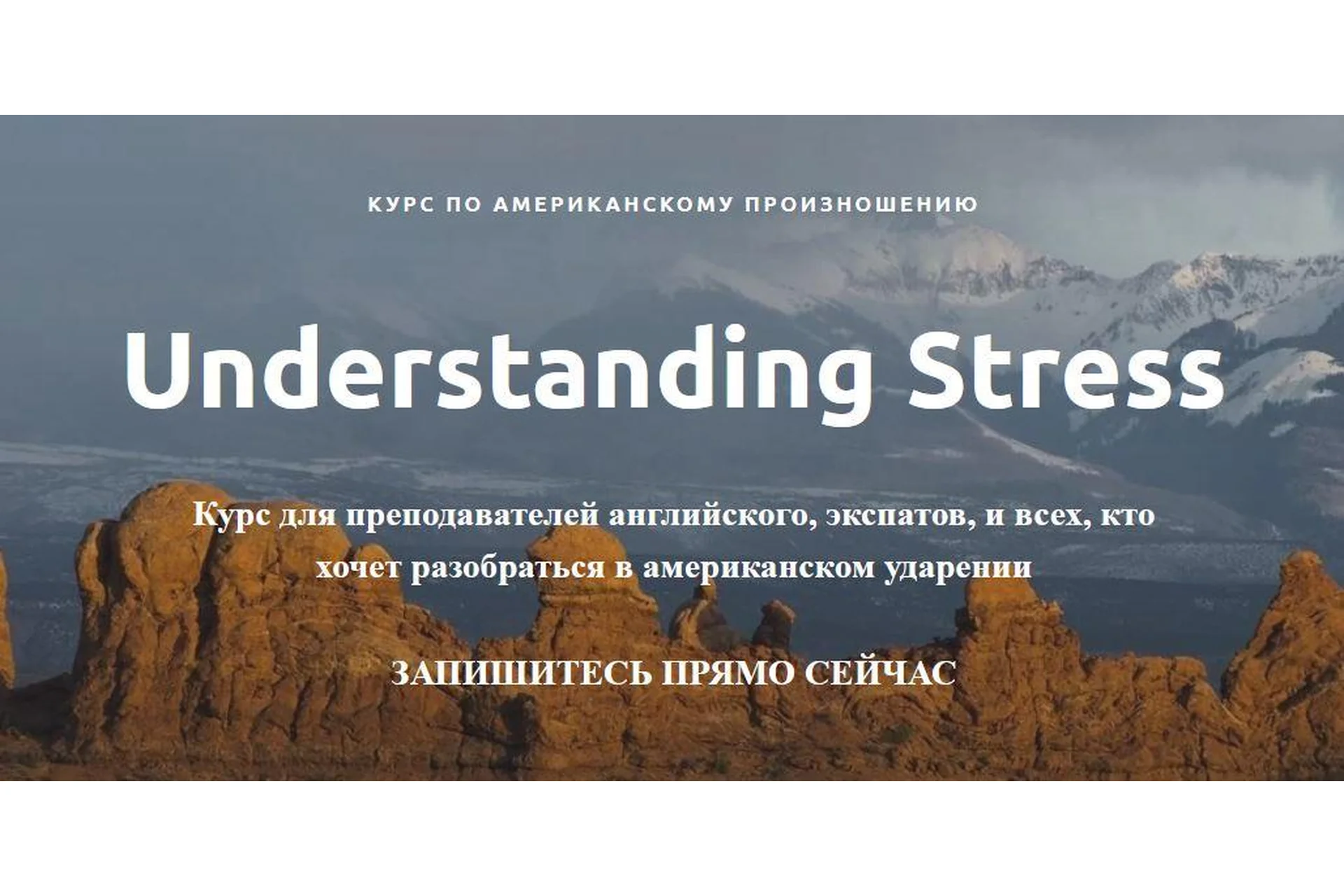 Курс по американскому произношению. Understanding Stress. Пакет Light  (Ирина Бродская), фото 1 из 1.