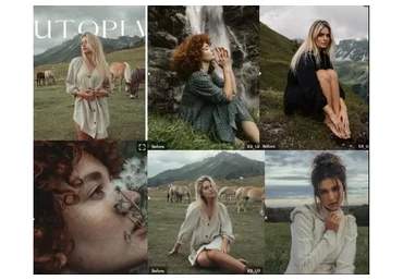 Стильные портретные пресеты от профи. Utopia (Kai Boettcher)