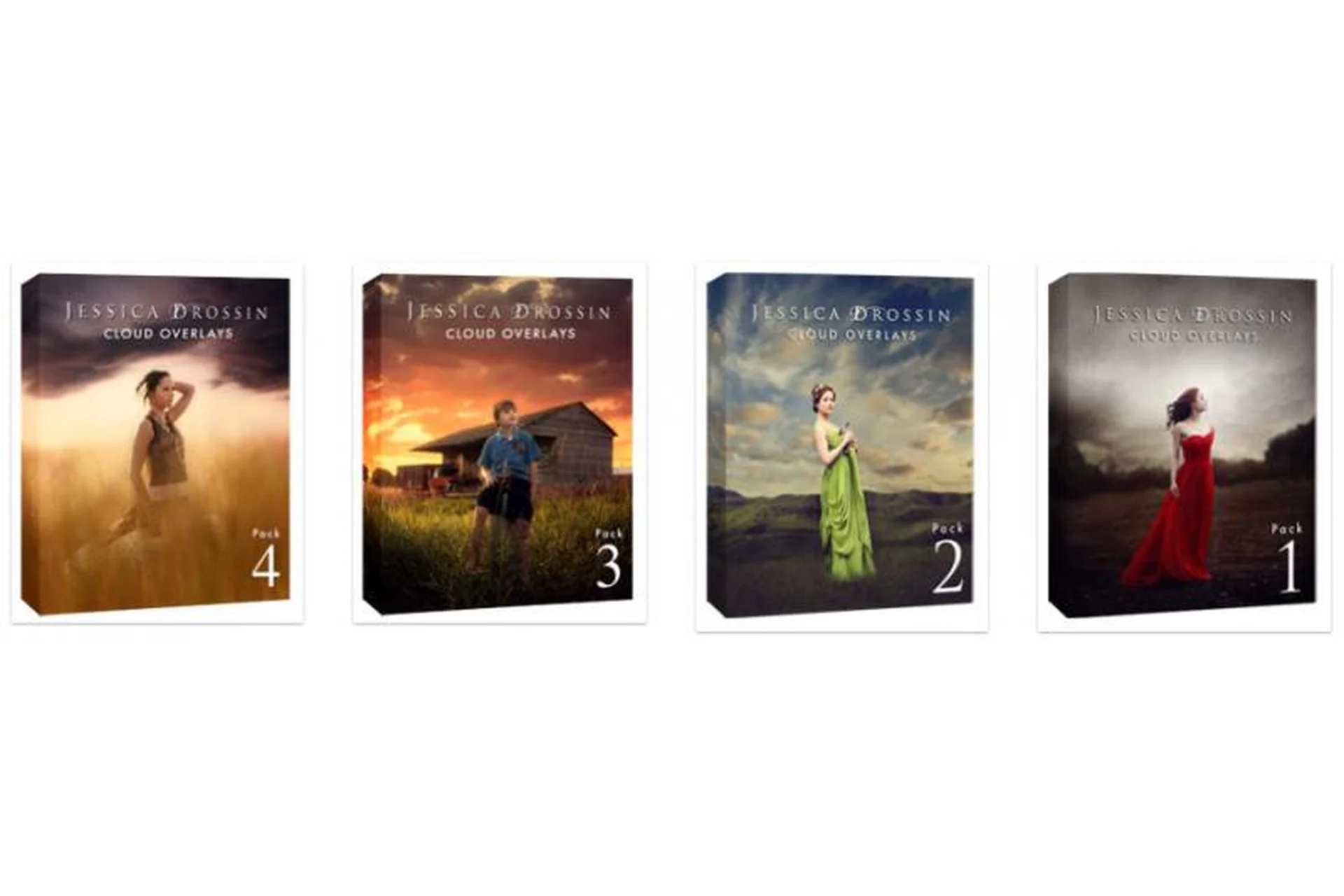 Фотоналожения JD Cloud Overlays Bundle Pack 1-4 (Jessica Drossin), фото 1 из 1.