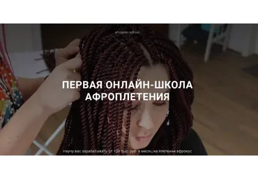 Первая онлайн школа афроплетения. Тариф Профи (Евгения Алькан)