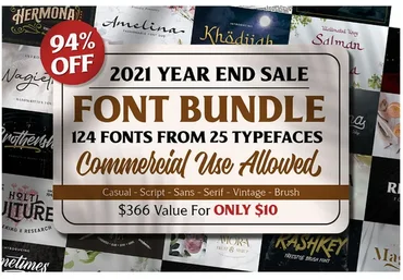[Creativefabrica] Font Bundle (Arterfak Project)