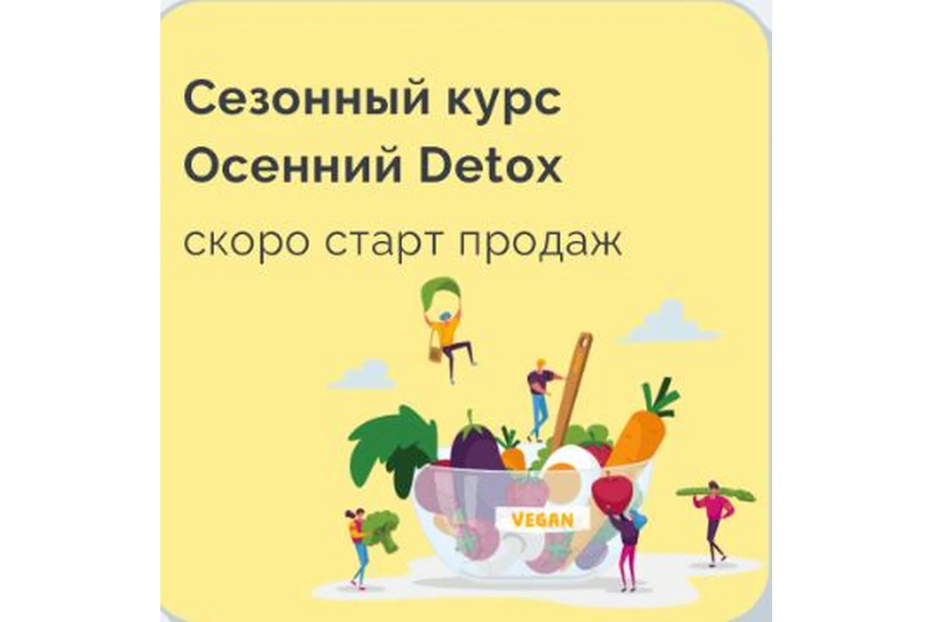 Сезонный курс Осенний Detox (Марина Ерохина), фото 1 из 1.