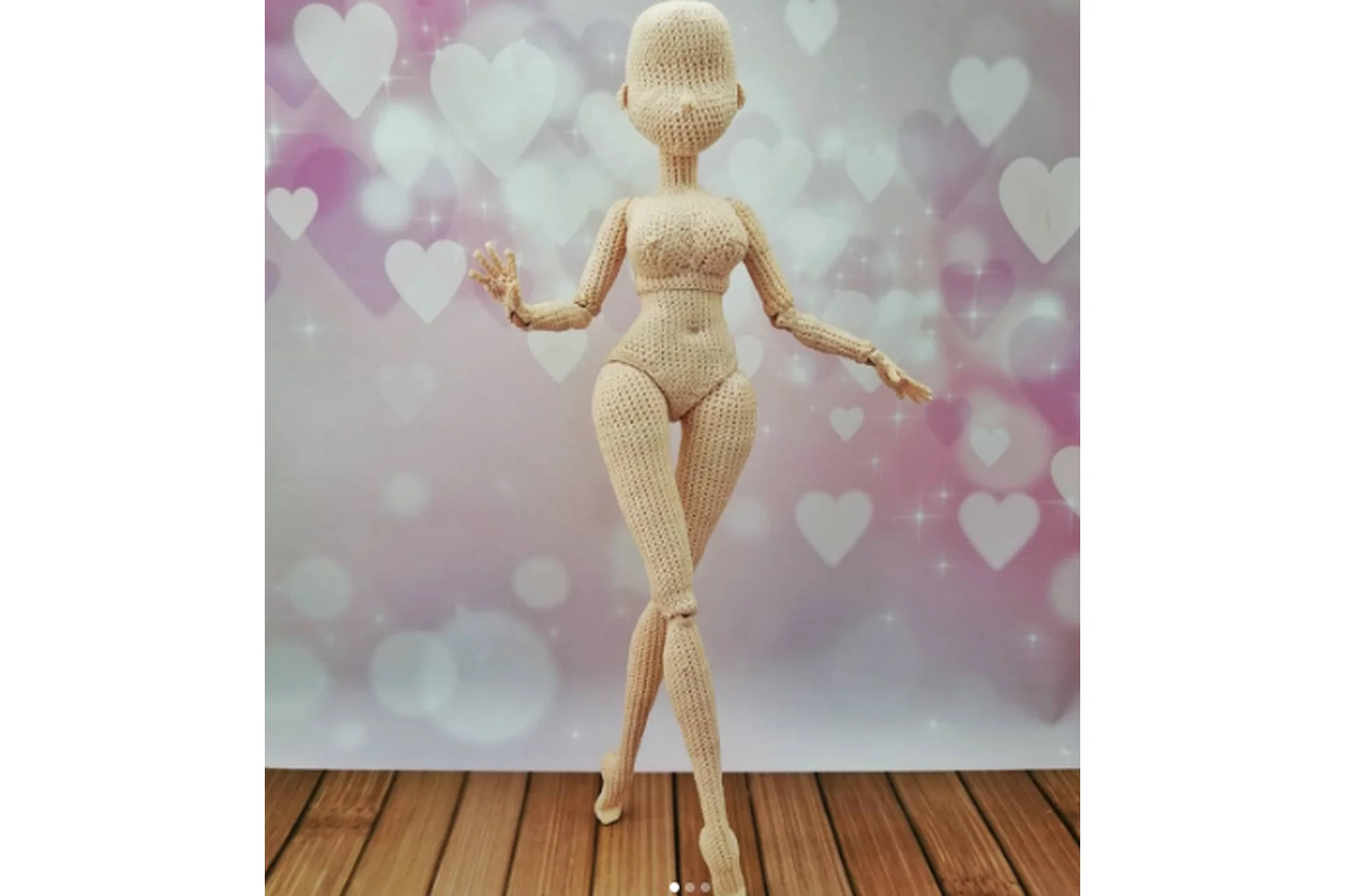 Шарнирная кукла (Леся Медведева), фото 1 из 1.