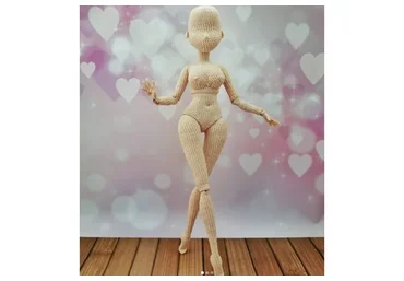 Шарнирная кукла (Леся Медведева)