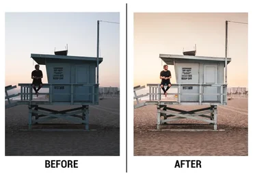 Закатные пресеты  OG pack 9шт LR, LR mobile DNG (Marcus Valeur)