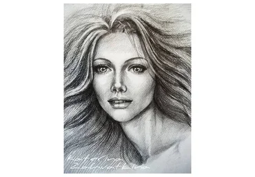 Женский портрет (Екатерина Захваткина)