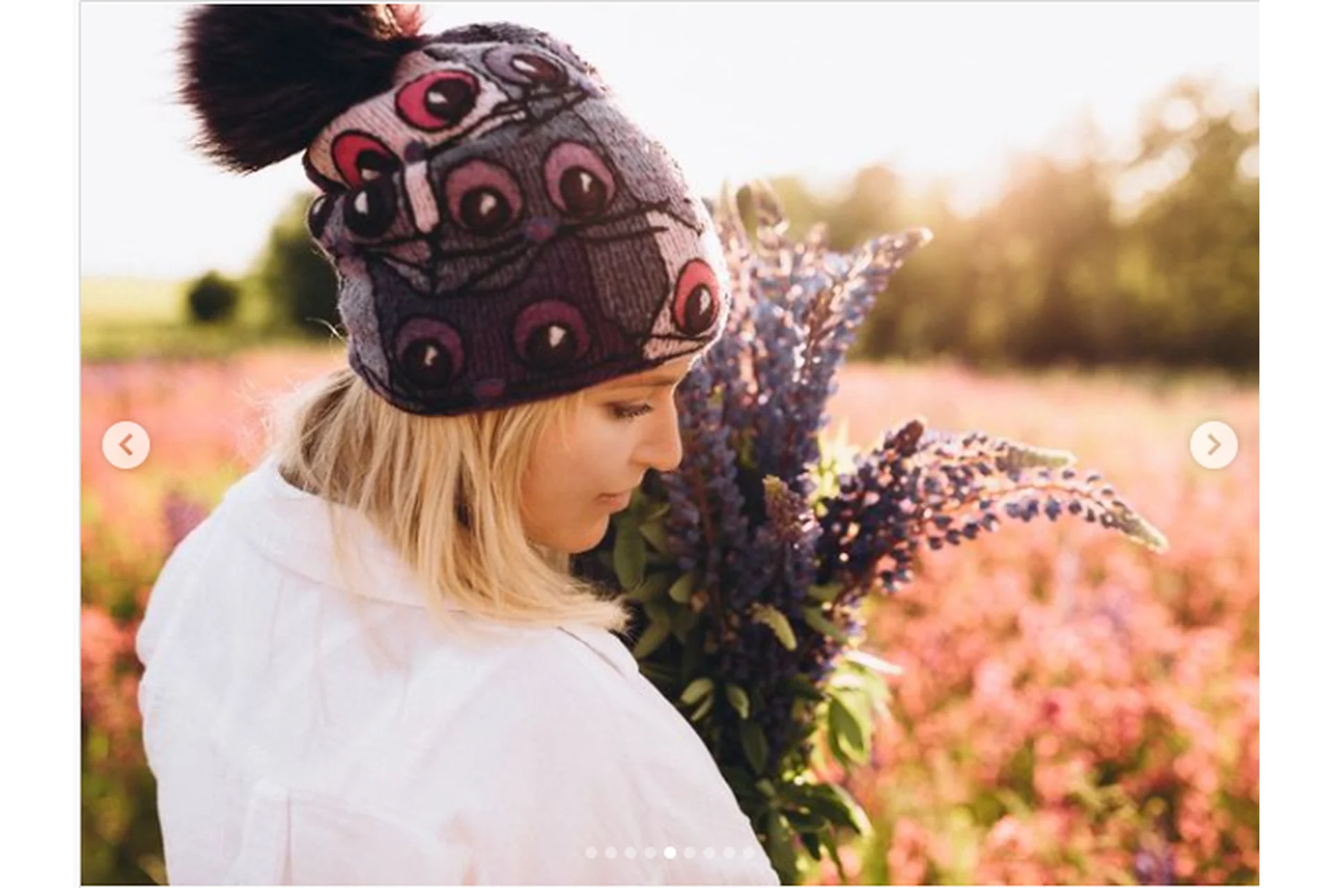 Шапочка с котиками (ossa_knitting), фото 1 из 1.